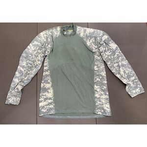 Massif Shirt Men Large Digital‎ Camo Army Combat Long Sleeves Military Tactical